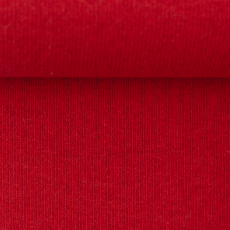 Bene Strick angeraut - uni rot Swafing
