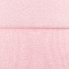 Luxusbündchen uni rosa meliert
