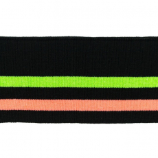Cuff Streifen Neon Schwarz