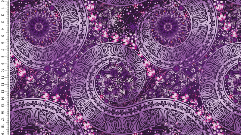 Jersey - Mandala Purple