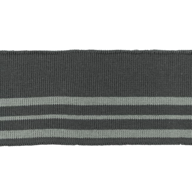 Cuff Streifen Dunkelgrau
