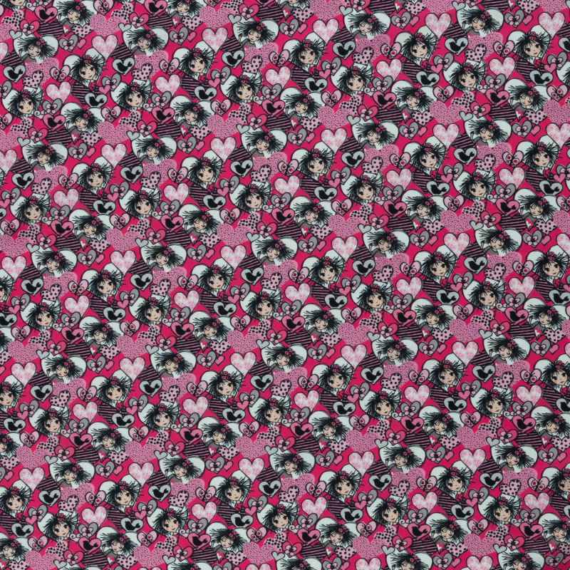 Webware - Valerie Papillon by Steinbeck - Mädchen Herzen pink Swafing