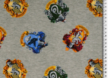 Jersey - Harry Potter Wappen auf grau