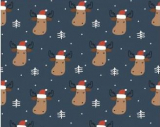 French Terry - Weihnachtselch Fräulein von Julie