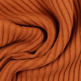 Rippenbündchen - Heiko Swafing terracotta