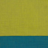 Musselin Doubleface grün / blau