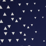Jersey - Dreiecke blau