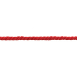 Baumwollkordel 8mm rot #019