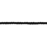 Baumwollkordel 8mm schwarz #047