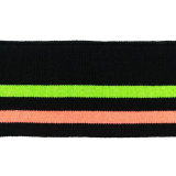 Cuff Streifen Neon Schwarz