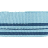 Cuff Streifen Hellblau