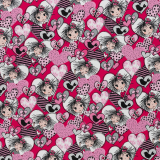 Jersey - Valerie Papillon by Steinbeck - Mädchen Herzen pink Swafing